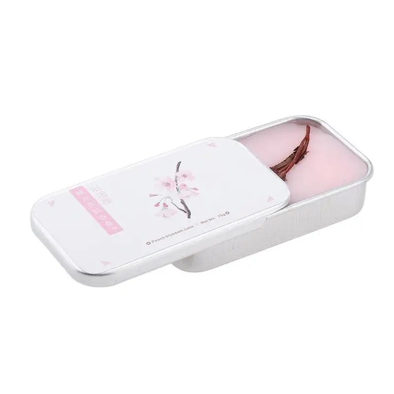 Твердые духи для мужчин женщин контроль масла цветочный портативный круглый