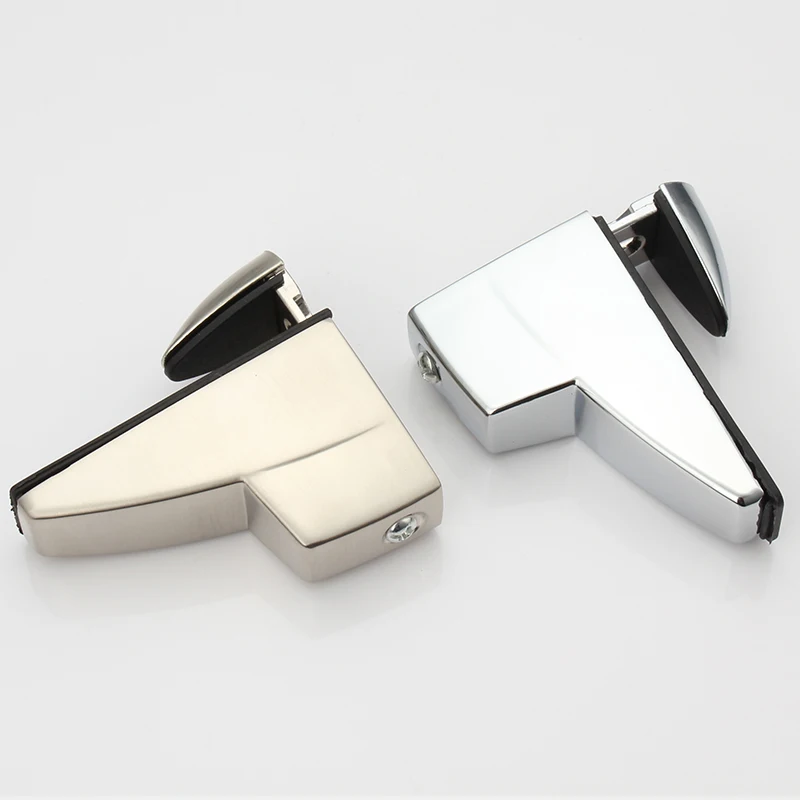 Регулируемые стеклянные зажимы из цинкового сплава фиксированная пластина для