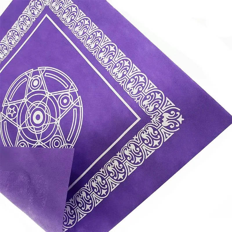 49x49 см скатерть для ТАРО прочная двенадцать созвездий мягкая подкладка карт с