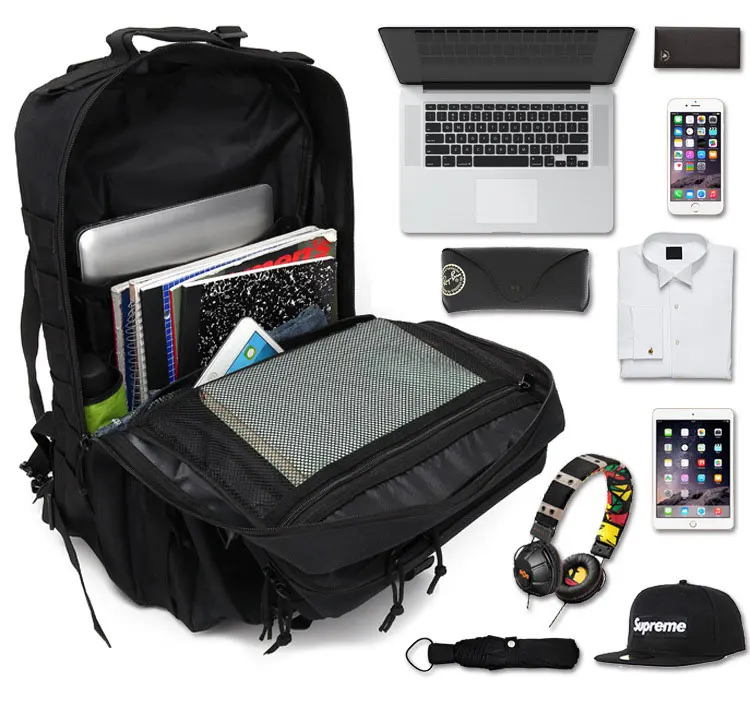 

40L Large 3P Assault Outdoor Hunting Military Tactical Backpack Gun Bag Military Backpacks