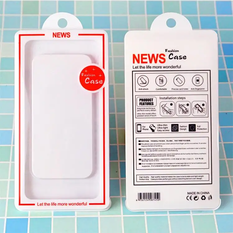 Простая упаковка из ПВХ под заказ блистерная упаковочная коробка прозрачная для