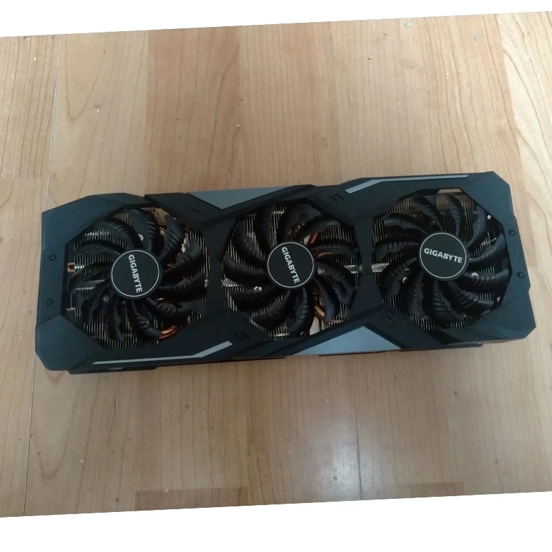 

75 мм PLD08010S12HH T128010SU Gebruikt радиатор оригинал для Gigabyte Rtx 2080 Ti Охлаждающие вентиляторы Koellichaam