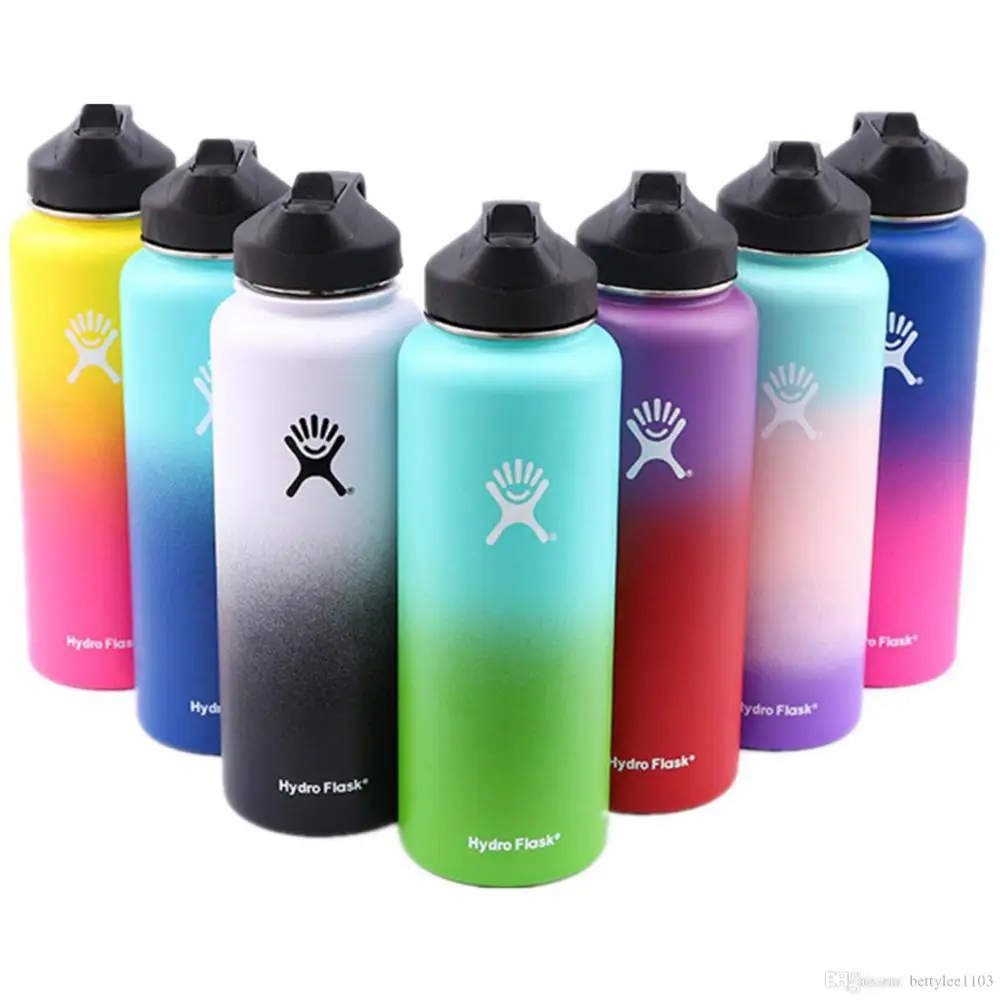 32 унции/40 унций гидро фляга с вакуумной изоляцией из нержавеющей стали бутылка