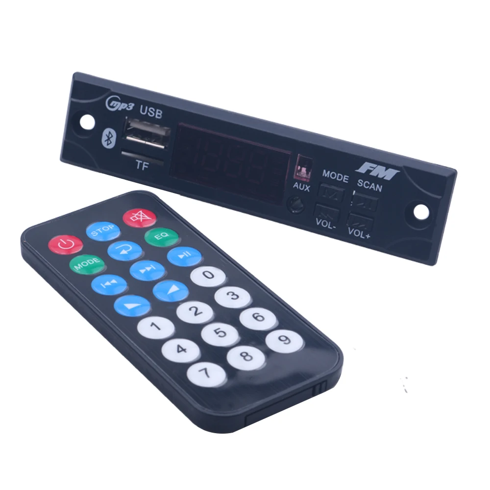 MP3 WMA декодер плата mp3 плеер автомобильное аудио USB TF FM радио модуль беспроводной