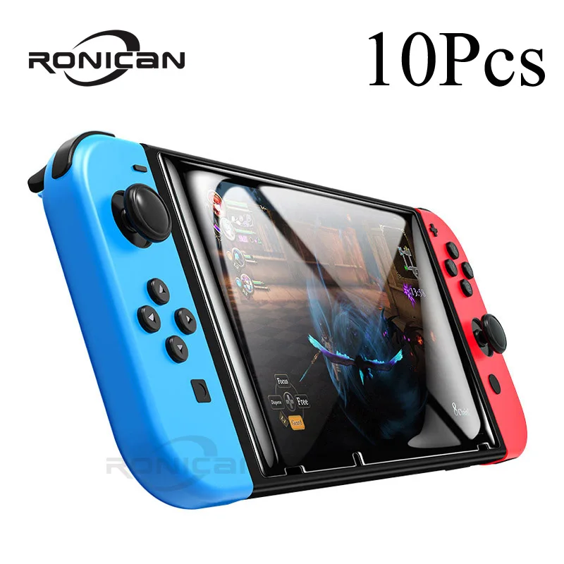 10Pack Protective Glass for Nintend Switch Tempered Glass Screen Protector for Nintendos Switch NS Glass Accessories Screen Film