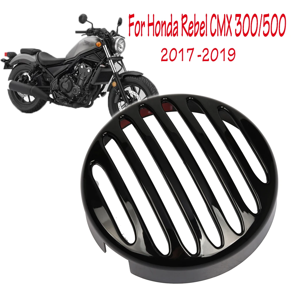 Motorcycle Front Light Headlight Headlamp Cover Guard Protector Grill For Honda Rebel CMX300 CMX500 CMX 300 500 2017 2018 2019 | Автомобили