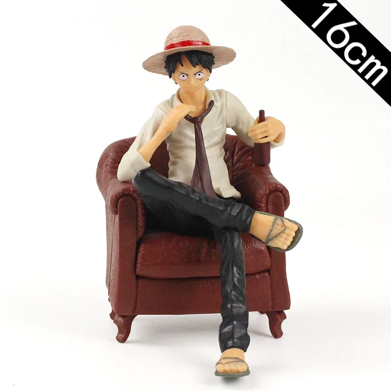 Аниме-фигурки akami no shankusu Luffy Sanji Nami Robin Boa Hancock Ace Zoro Marco Kaido аниме MSP ПВХ модели игрушки