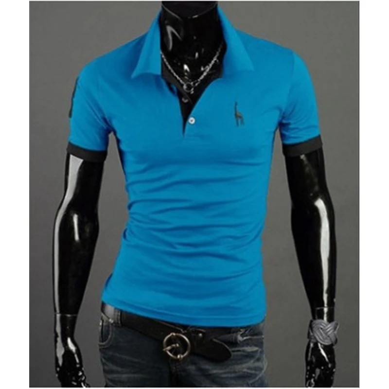

Small deer 2020 Summer Fashion business Men Polo Shirt Men Cotton Short Sleeve shirt jerseys Mens Shirts polo shirts Plus Size