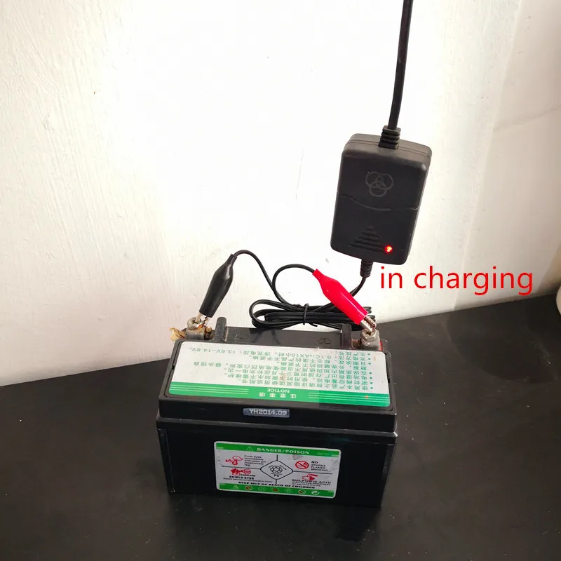 12V 1.3A Смарт Зарядное устройство для мотоцикла автомобиля с Светодиодный
