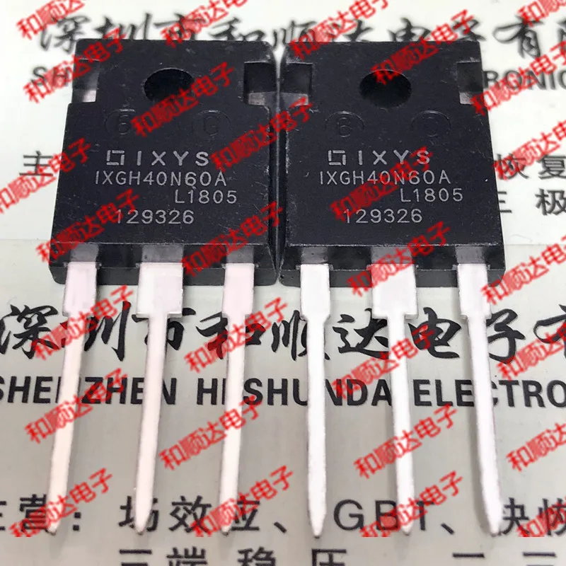 

1 шт. IXGH40N60A-247 с изолированным затвором (IGBT) 600V 40A