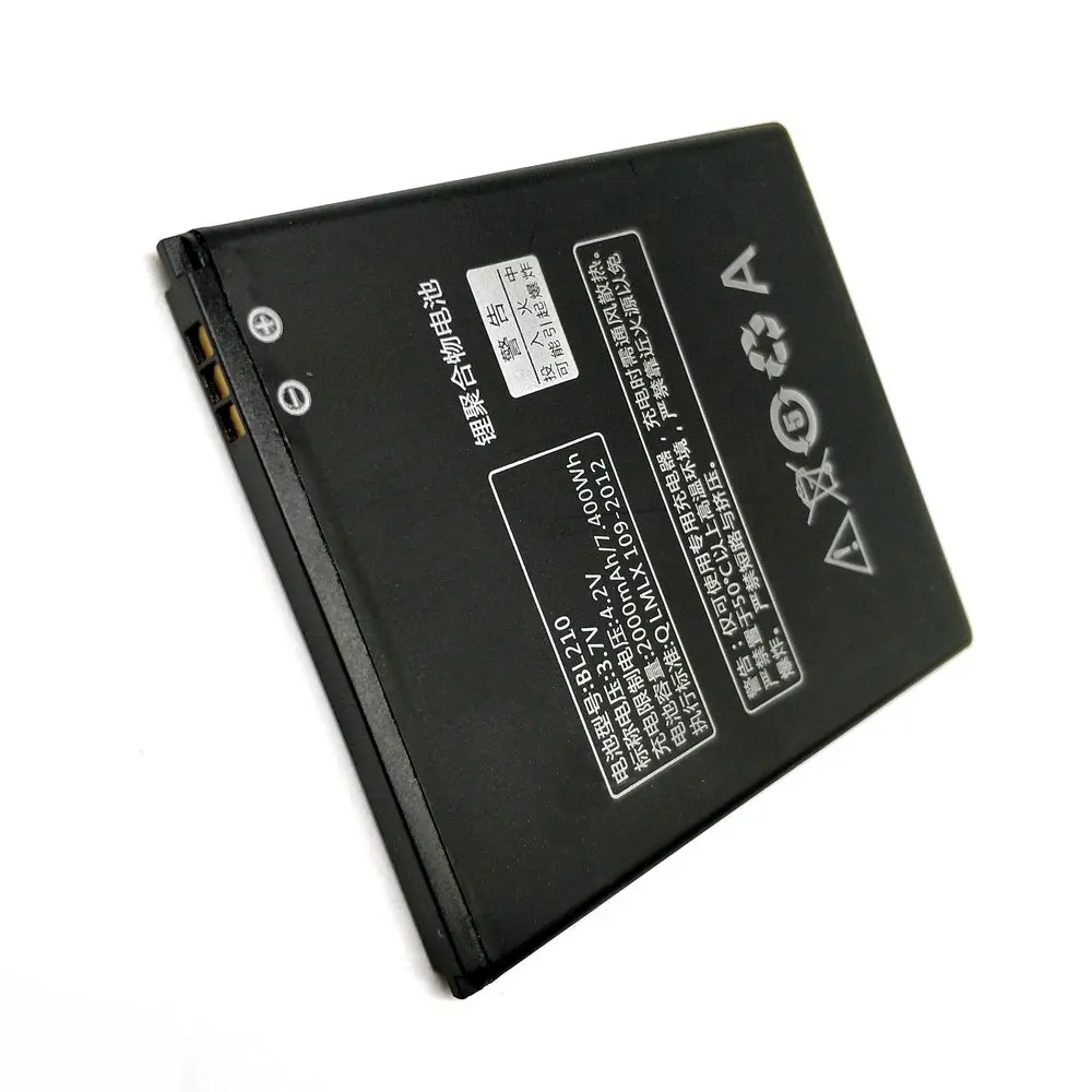 New 2000mAh BL210 Battery For Lenovo A536 A606 A656 A658T A750E A766 A770E A828T cell phone | Мобильные телефоны и