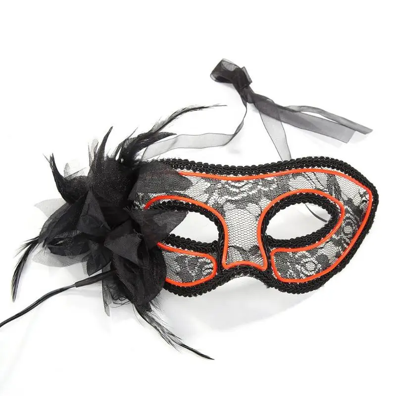 Новый танцевальный макияж Вечерние Маски уникальная форма задний ремешок
