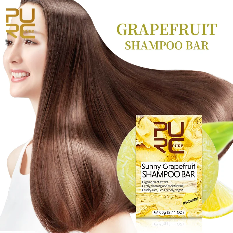 60 г Солнечный грейпфрутовый шампунь мыло увлажняющее средство для ухода за
