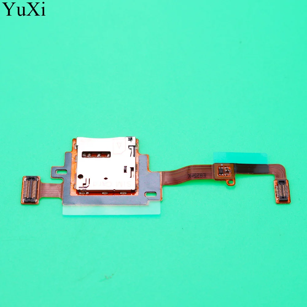 YuXi держатель для чтения sim карт лоток Слот шлейф разъема Samsung Galaxy Tab T801 T805 T800 SM