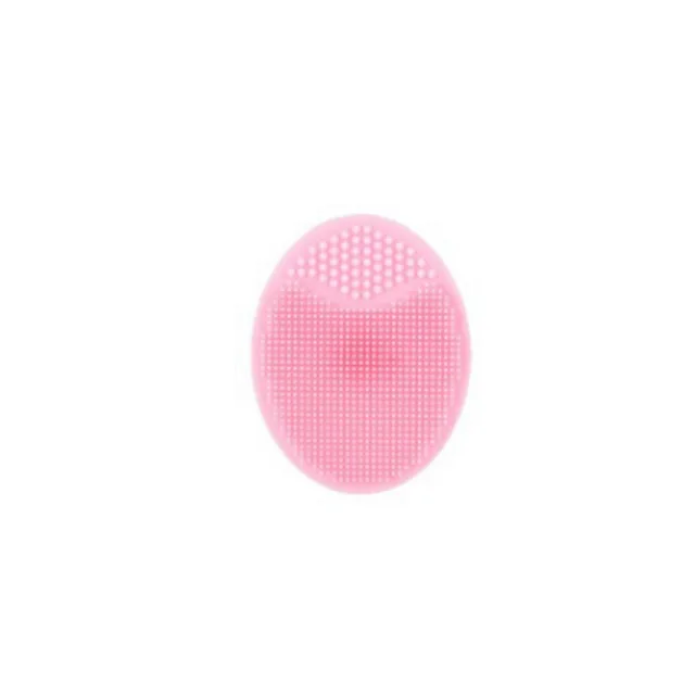 Pink Силиконовая Косметическая моющая Подушечка Для лица, отшелушивающая от черных точек, очищающая кисть для лица, Мягкая глубокая очистка лица, кисти для ухода за лицом - Цвет: Pink