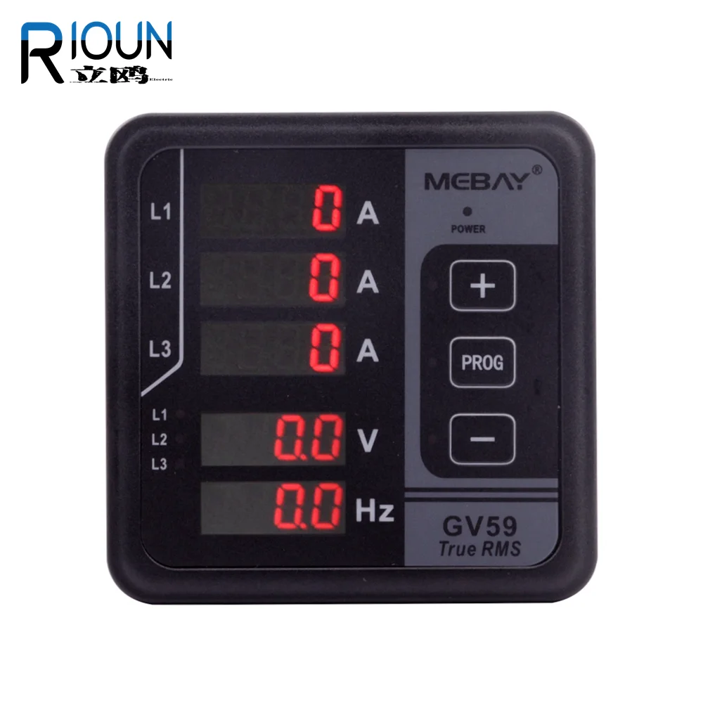 GV59 GV59R цифровой многофункциональный измеритель тока и напряжения для