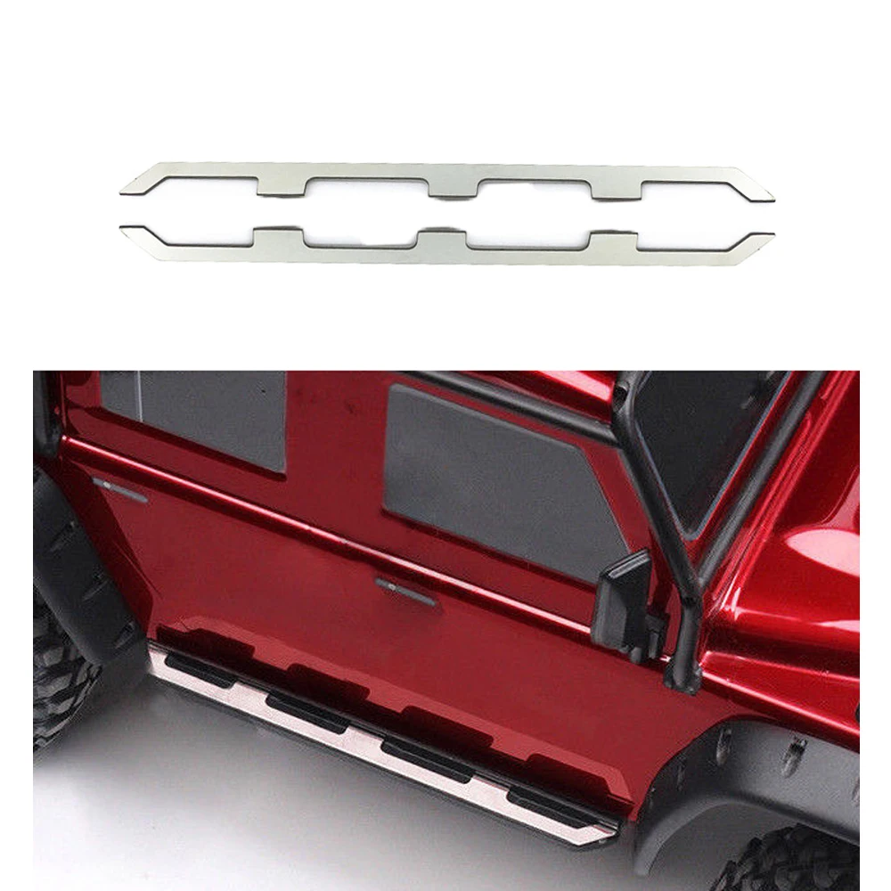 1 пара металлическая боковая педаль защита корпуса обновленная часть для 1/10