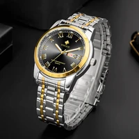 wwoor top brand watch men stainless steel business date clock waterproof watch mens luxury sport quartz wrist watch montre homme