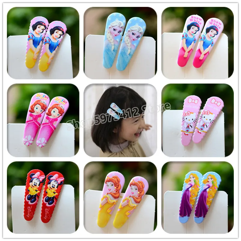 Детские головные уборы из мультфильма Disney аксессуары для волос девочек