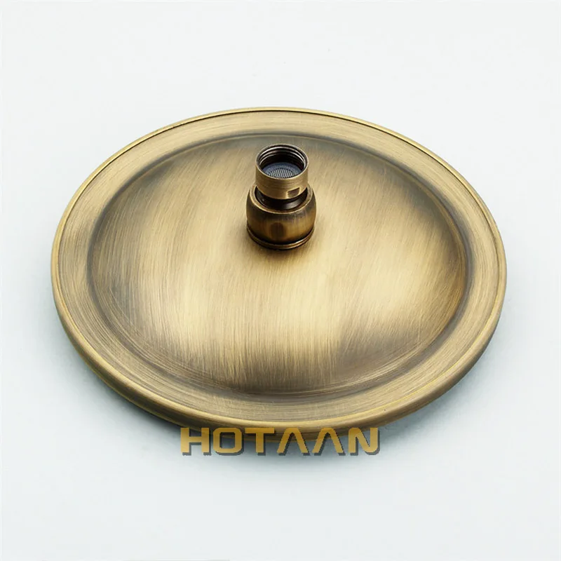 Бесплатная доставка 8 дюймов 20x20 см круглый тропический душ Насадки для душа Медь