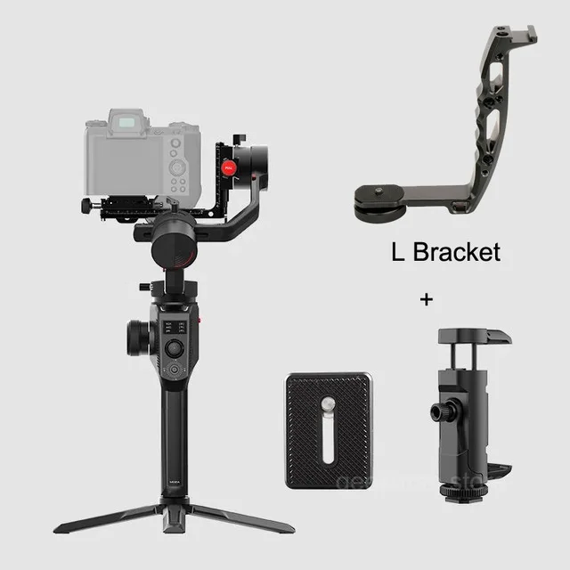 Moza Aircross 2 3-осевой портативный гидростабилизатор камеры PK DJI Ronin SC Ronin-SC Zhiyun Crane 2 - Цвет: Aircross 2 w bracket