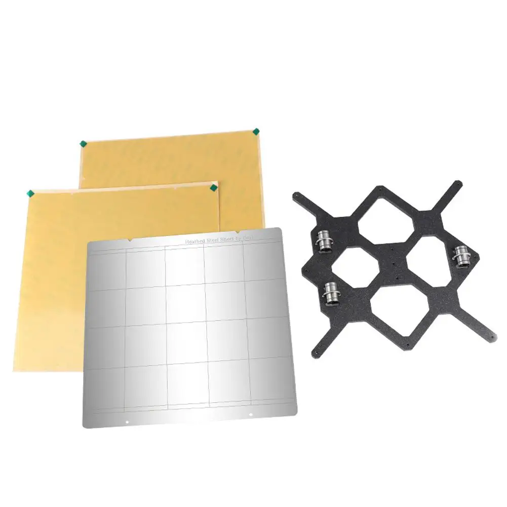 Аксессуары для 3D принтера стальная пластина + 2 шт наклеенных пей y осевая опорная