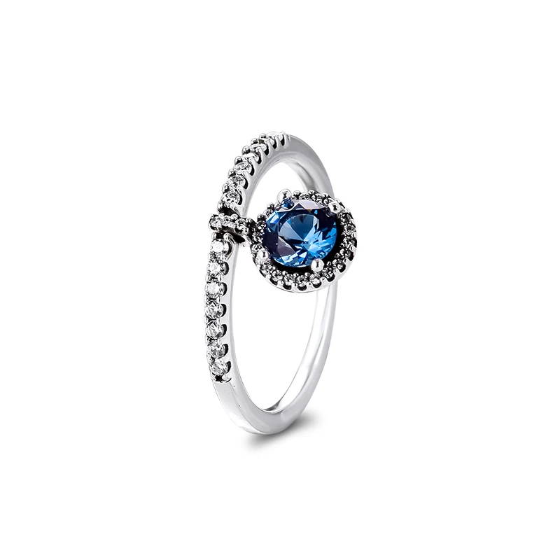 

CKK кольцо в виде он украшен круглыми синими кольца для мужчин и женщин Anillos Mujer серебро ювелирные Bague плата 925 Para ювелирные изделия для свадьбы, помолвки