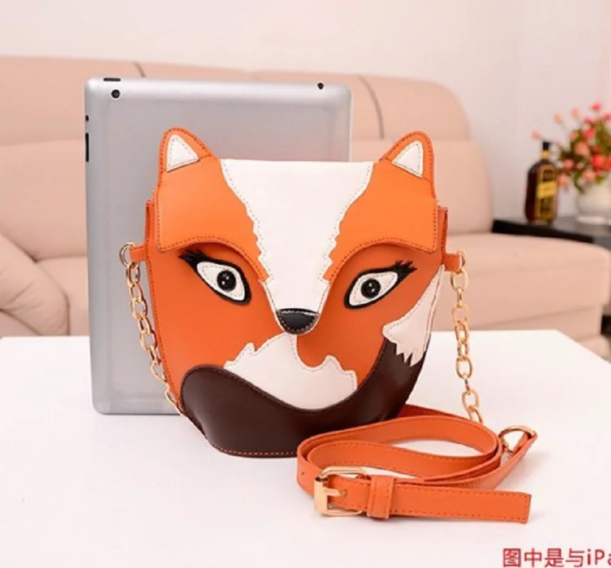 Женская наплечная сумка с принтом совы красивая популярная через плечо милый