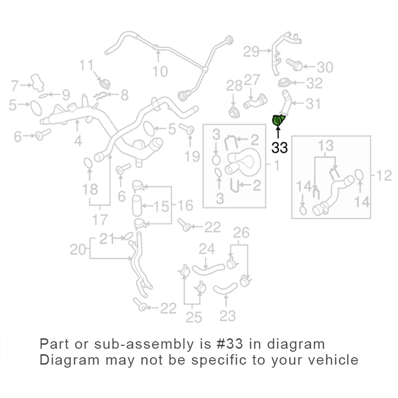 SPEEDWOW 1 Набор для Audi TT VW Passat Touran 1J0122291D 3B0122291B алюминиевый охлаждающий фланец шланга