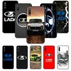 Чехол для телефона Huawei Honor 9X, 10, 9, 20, 8X, 8A, 8S, 7X, 7A, i A Pro, Play Lite, черный чехол, художественный задний силиконовый чехол для Lada с русским автомобилем