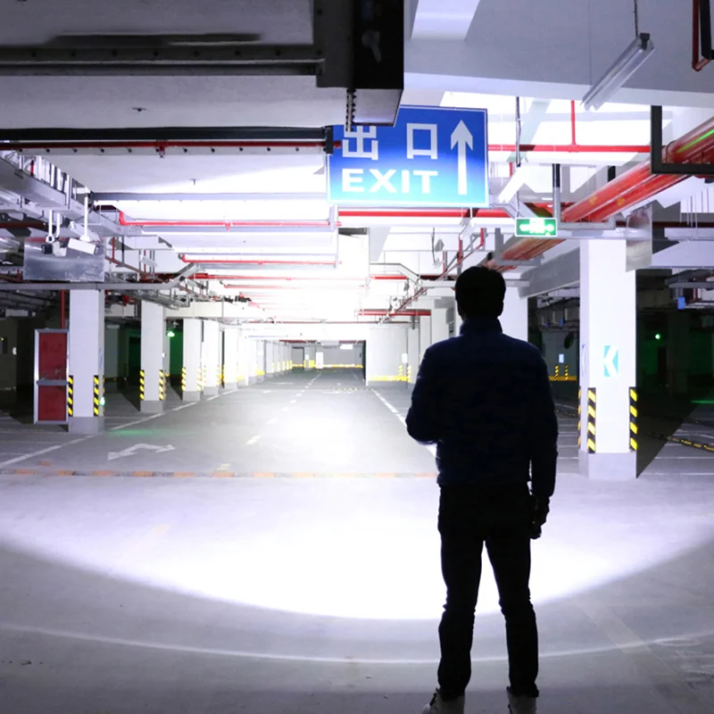 Новинка тактический светодиодный фонарик XHP199 перезаряжаемый мощный яркий