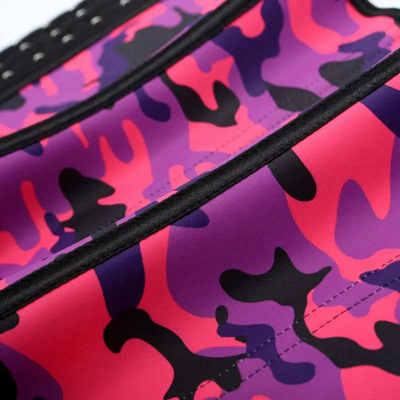 2020 The Latest Version Camouflage Printing High Compression Hooks Latex Body Shaper 9 Steel Bone Corset Waist Trainer for Women