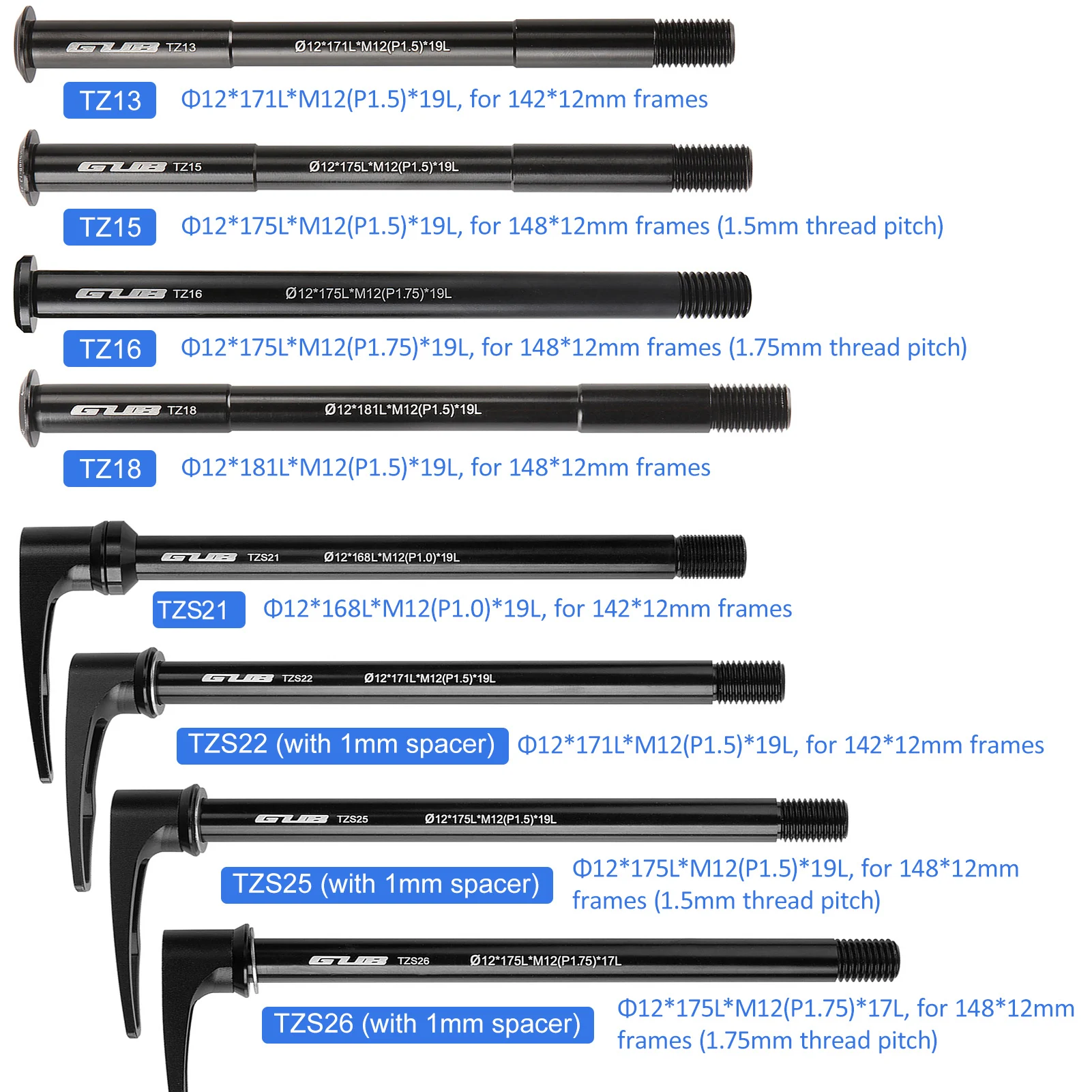 Шпажки задние для горного велосипеда ось сквозь колесо оси легкая установка