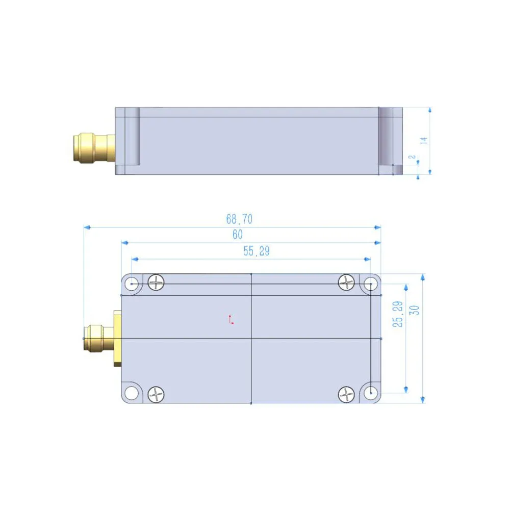 Dykbcells 100K-10 ГГц USB RF power V5 Общение данные Экспорт мощность детектор амплитуды