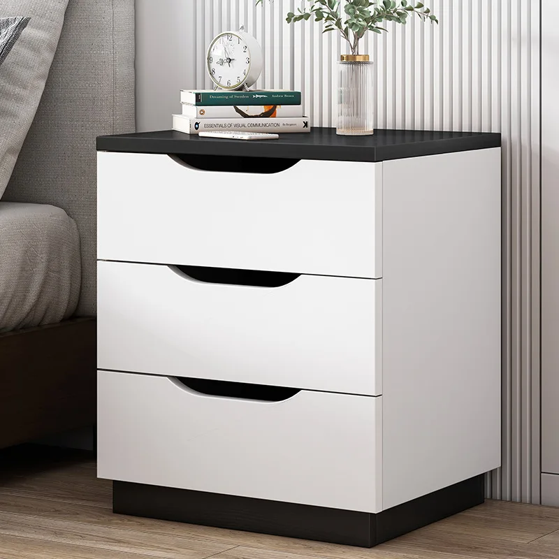 

Прикроватный столик, современный простой светильник, роскошный прикроватный шкаф, скандинавский простой шкаф для хранения, американский м...