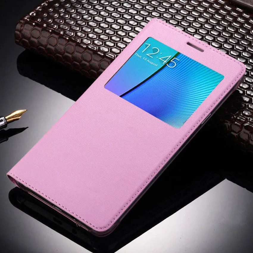 Флип-чехол кожаный чехол для телефона для Samsung Galaxy A7 A 7 A72016 SM A710 A710F SM-A710F противоударный 360 полный защитный чехол - Цвет: Rose red