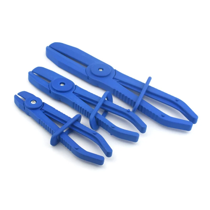 

3Pcs Plastic Pliers Hose Clamp Tool Set Brake Fuel Water Line Clamp Plier Tool Tubing Cutout Pliers Car Repair Tools Hose Pliers
