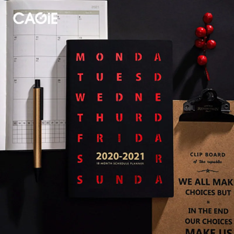 Органайзер планировщик на 2020/2021 год блокнот и журнал формата А5 еженедельный