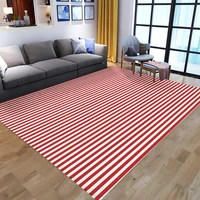 nordic geometric kitchen mat simple red yellow lattice modern area rugs plaid living room balcony bathroom carpet set doormat
