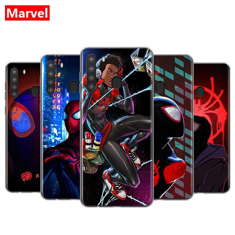 

Super Hero Marvel Avengers Spider-Man for Samsung Galaxy A90 A80 A70S A60 A50 A40 A30 A20 A10E A2 A3 Core Soft Black Phone Case