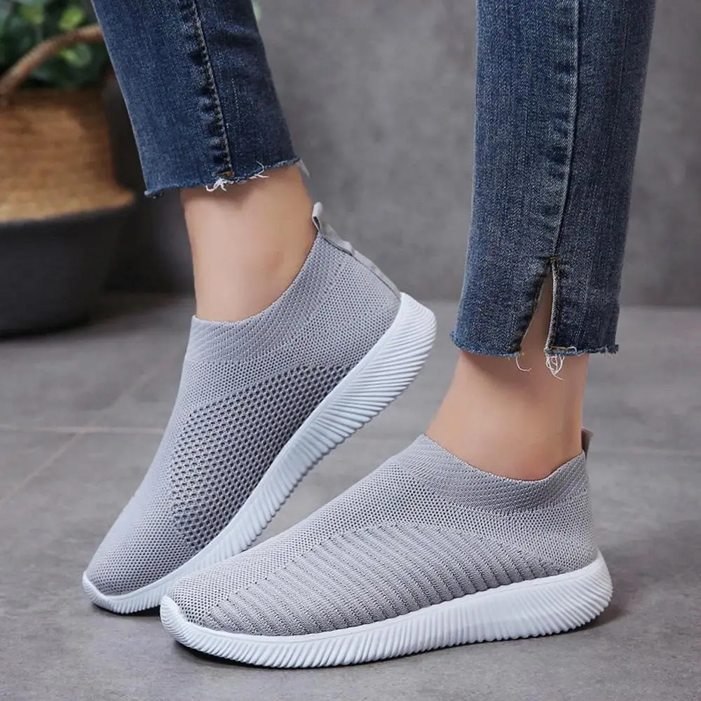 

Large Size Summer Slip-on Sock Sneakers Women Running Shoes 2021 Women's Sports Shoes Lady Ladies Sport Shoes Sneakers GMB-2054