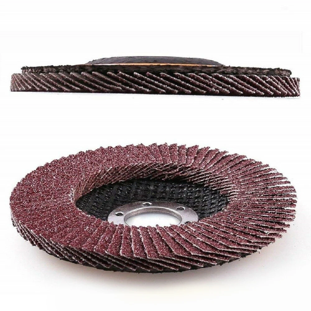 

10Pcs Flap Discs 80 Grit 4 Inch (100mm) Flat Sanding Grinding Equipment