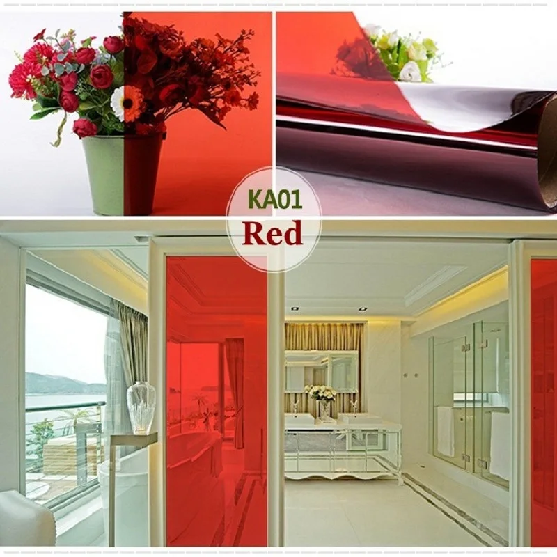 Самоклеящаяся пленка для красного окна легко использовать с клеем защита от