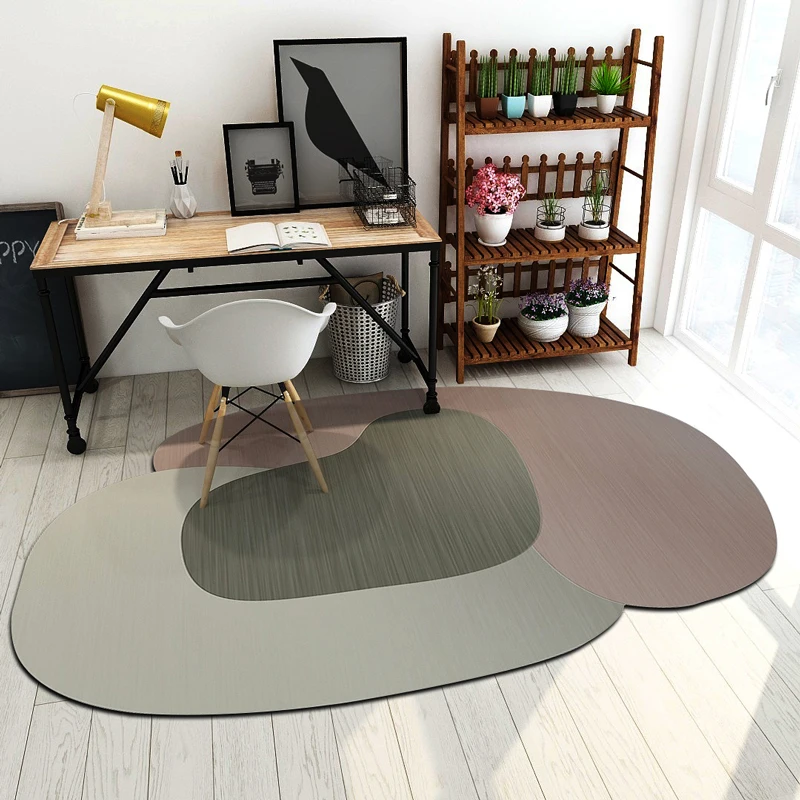 Ковер креативного дизайна напольный ковер для спальни коврик офисного кресла