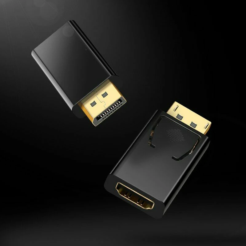 Переходник DisplayPort (штекер)/HDMI (разъем) Макс. 4K 60 Гц для ПК телевизора проектора |