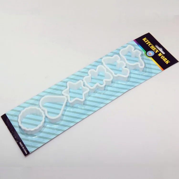 Форма для печенья из шести предметов кондитерские изделия выпечки набор