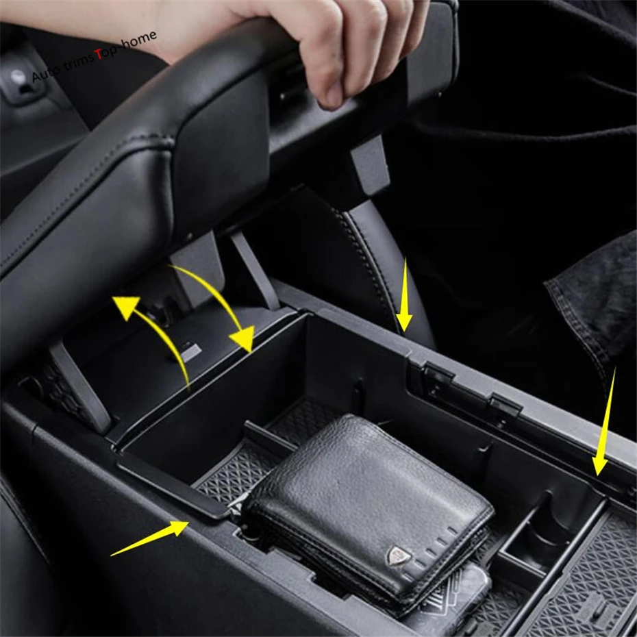 Подлокотник Yimaautotrims вторичное хранилище поддон контейнер крышка отделка для Mazda 3