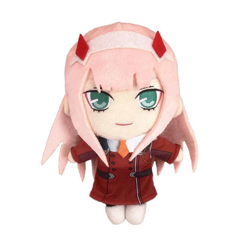 Плюшевая плюшевая подушка анимэ мягкая любимая в FRANXX два симпатичных плюшевых