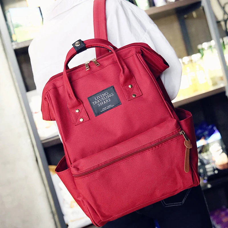 Школьный ранец для девочек подростков Нейлоновые женские сумки тоуты