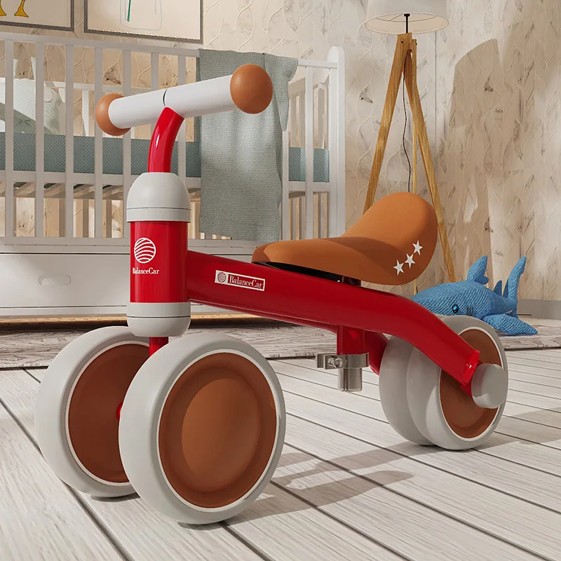 Baby Walkers, Children's Balance Bikes, No Pedals, 1-4year-old Baby Strollers, Walkers, Toddlers, Sliding, Sliding Toy Cars